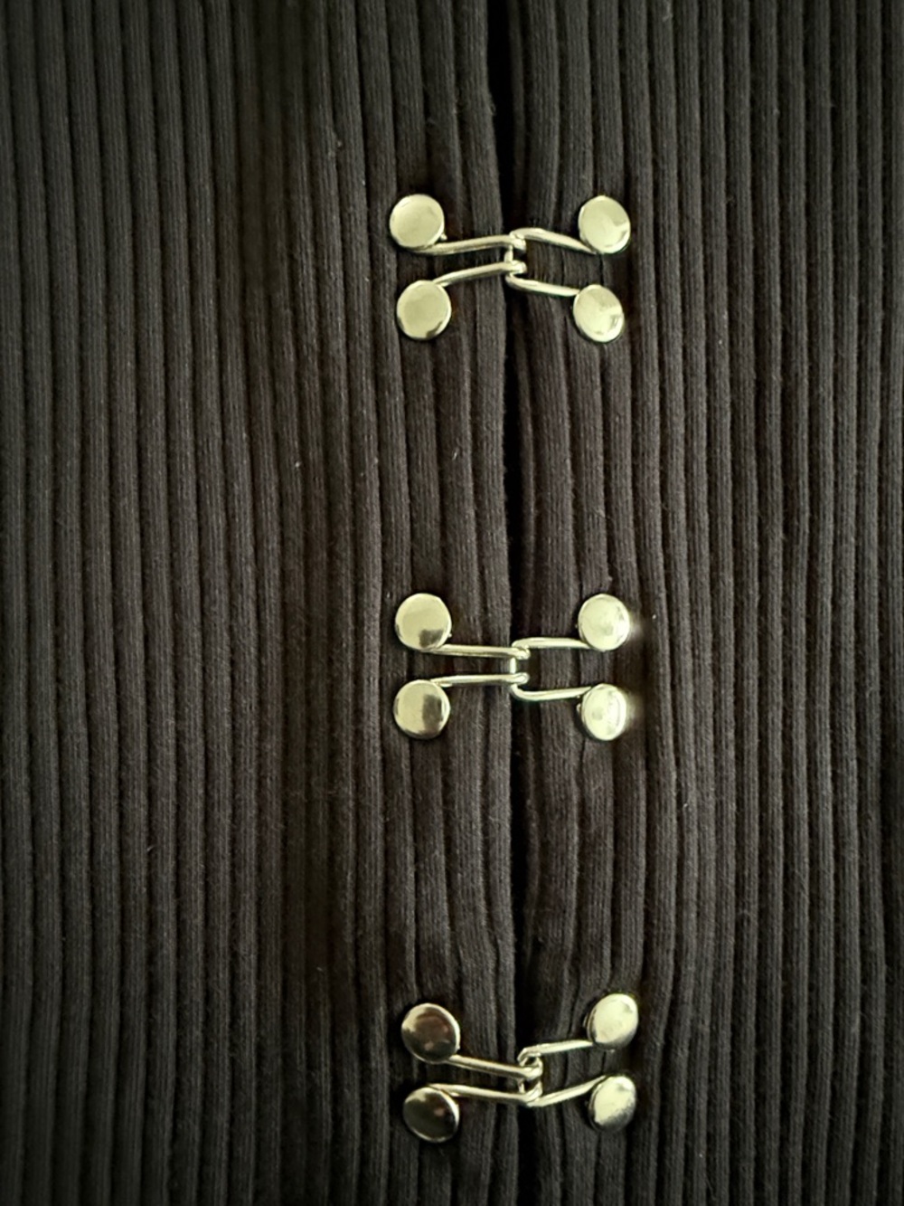Anthropologie Hoop-Clasp Hardware Cardigan Sweater - Picture 7 of 9